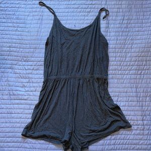 Navy blue romper